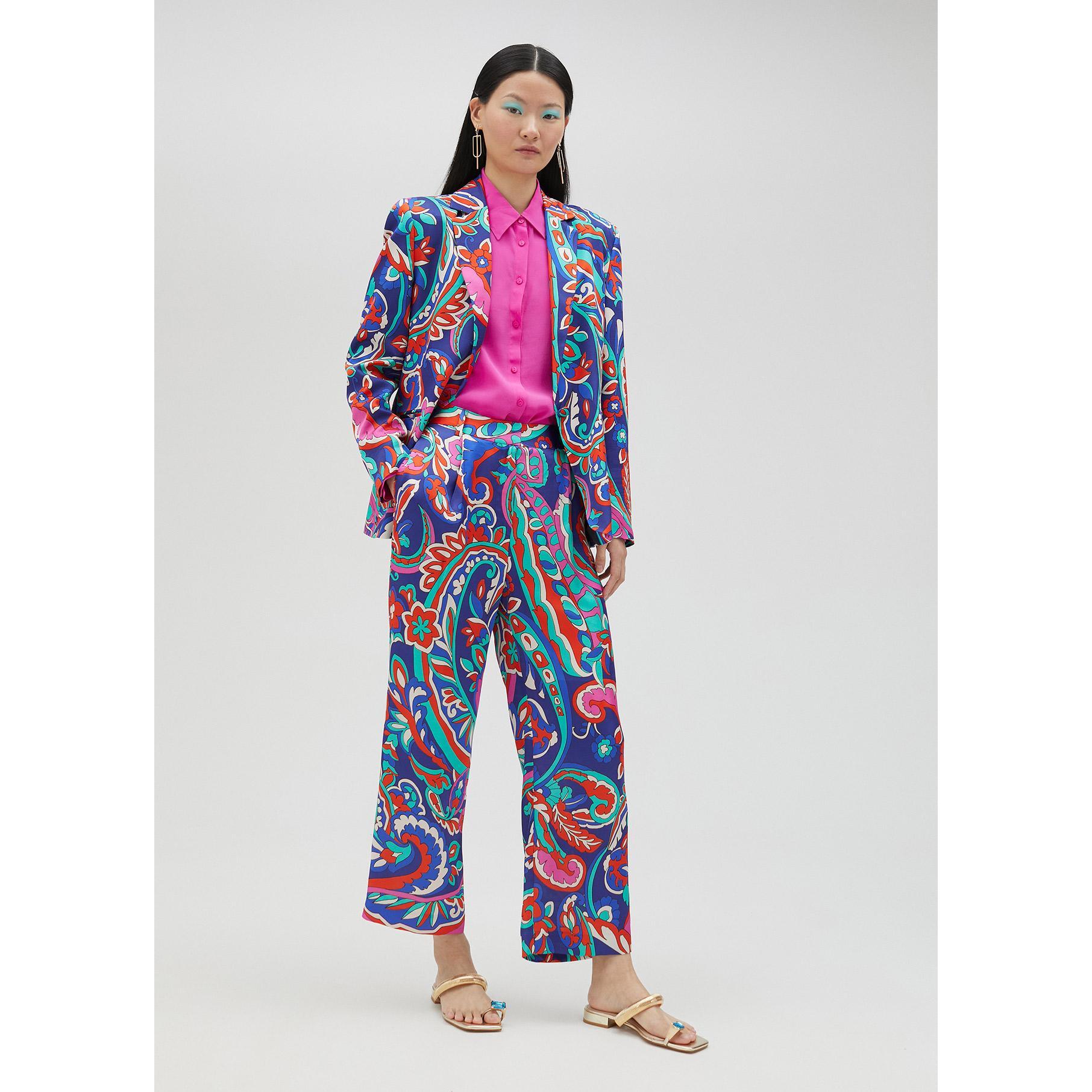 Pantaloni stampa paisley