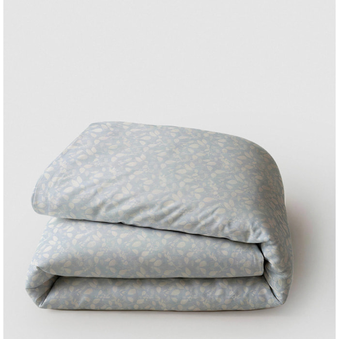 Copripiumino in cotone kaneka indaco chiaro