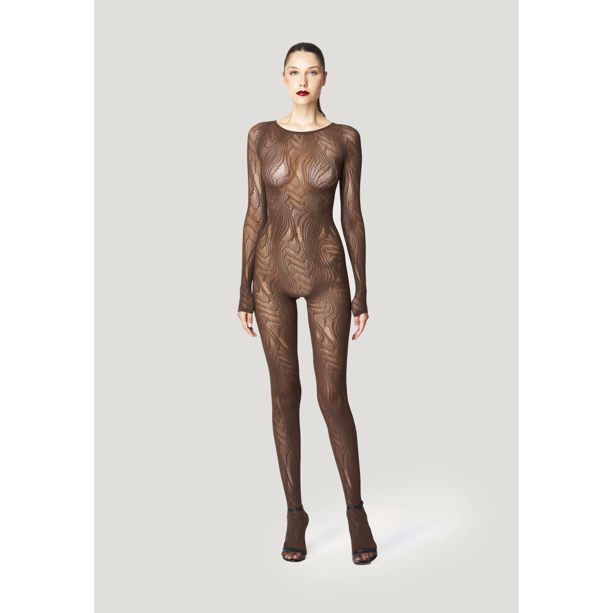 Tuta aderente Snake Net Catsuit