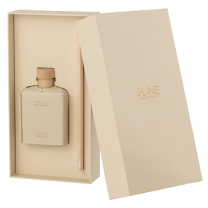 J-Line Bâtonnets parfumés - cuir - beige - 100ml