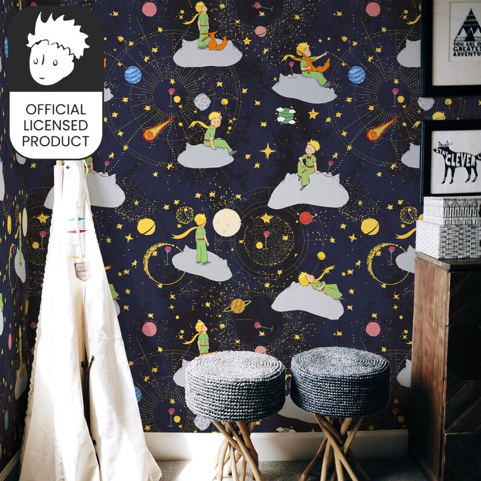 Carta da Parati Ufficiale Il Piccolo Principe Spazio