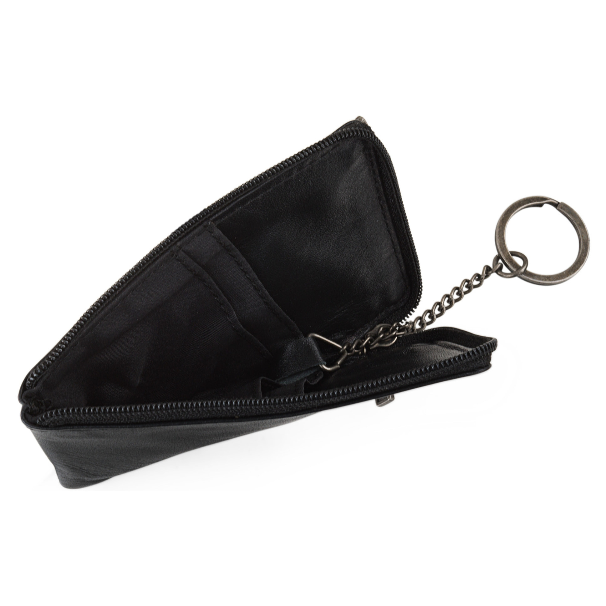 Monedero Piel Hombre Lois Lubbock Negro