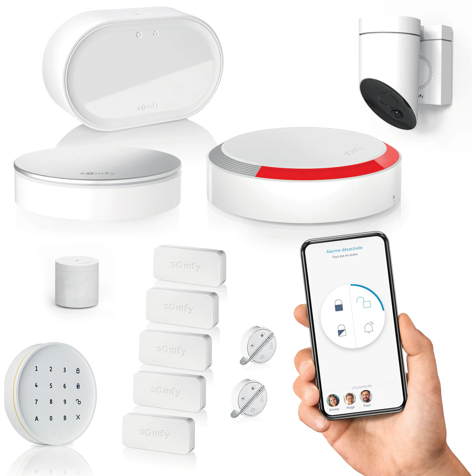 Home Alarm Advanced - Pack video extérieur