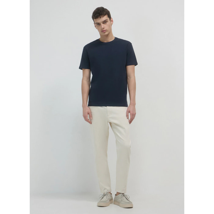 T-shirt tessuto lavorato