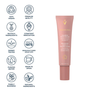 Crema Facial Calmante Soothing - 50 ml