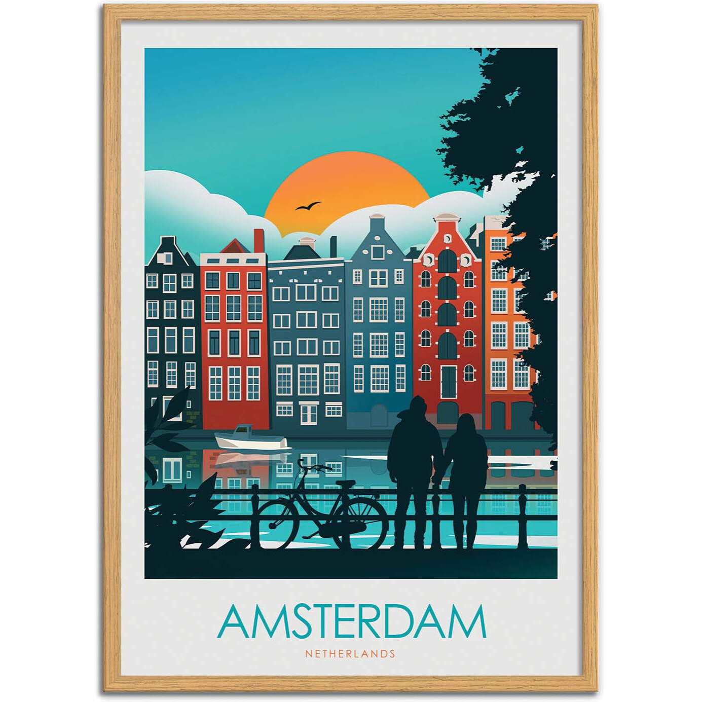 Affiche - Amsterdam - Studio Inception
