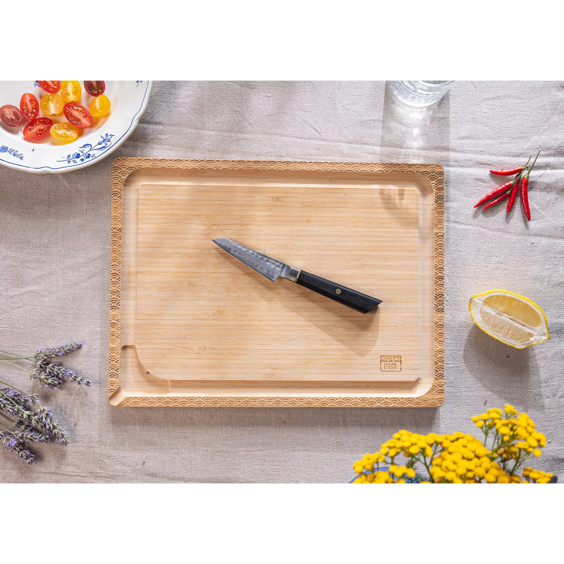 Set Completo de Cuchillos (4 piezas) - Colección Bunka San-Mai