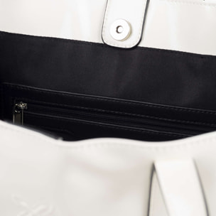 BOLSO MH SHOPPER SS25 C/WHITE