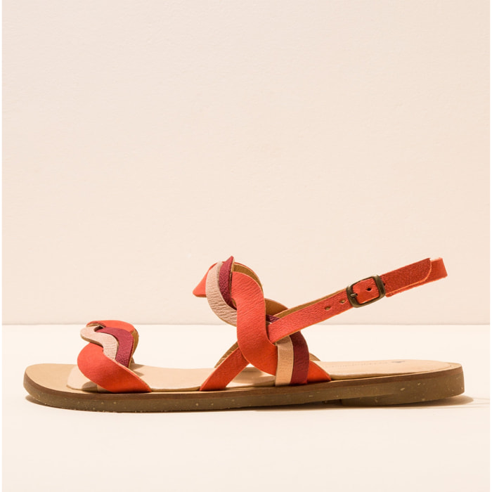 Sandalias N5188 PLEASANT CORAL MIXED / TULIP color Coral mixed
