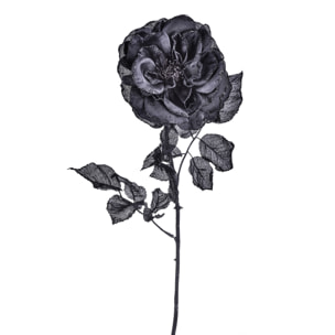 Rosa cabbage con glitter - Pezzi 12 - NERO - Bianchi Dino SpA