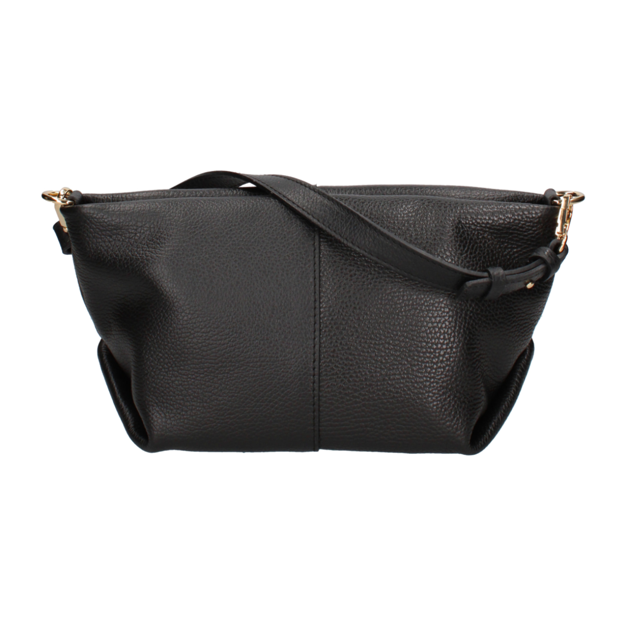 Borsa a spalla da donna In Vera pelle Made in Italy 30x15x12 cm