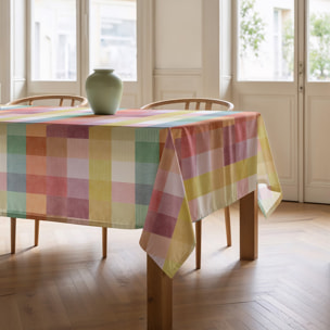 Nappe imprimée anti-tâches LISA MULTICOLOR