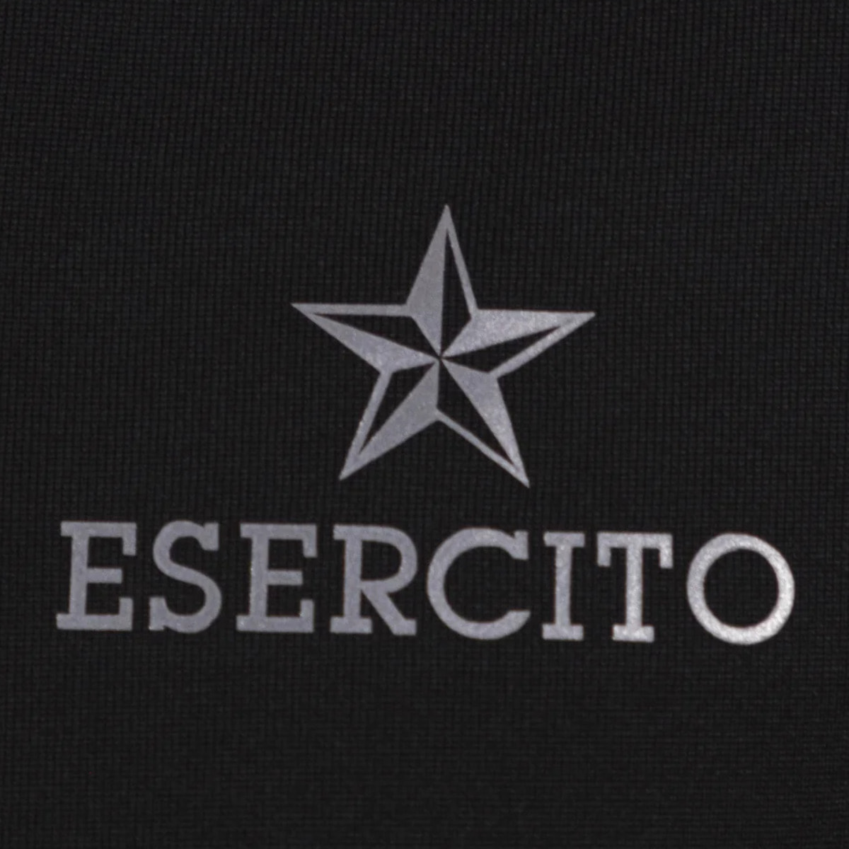 Felpa Esercito a maniche lunghe con zip sport nera uomo