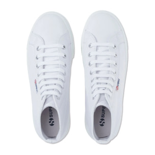 Superga - Zapatos de mujer Mujer Blanco - 2708 HI TOP NAPPA