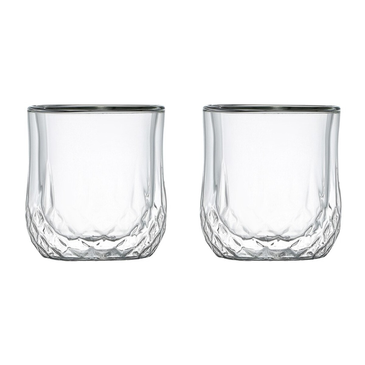 Verres double paroi whisky - lot de 2