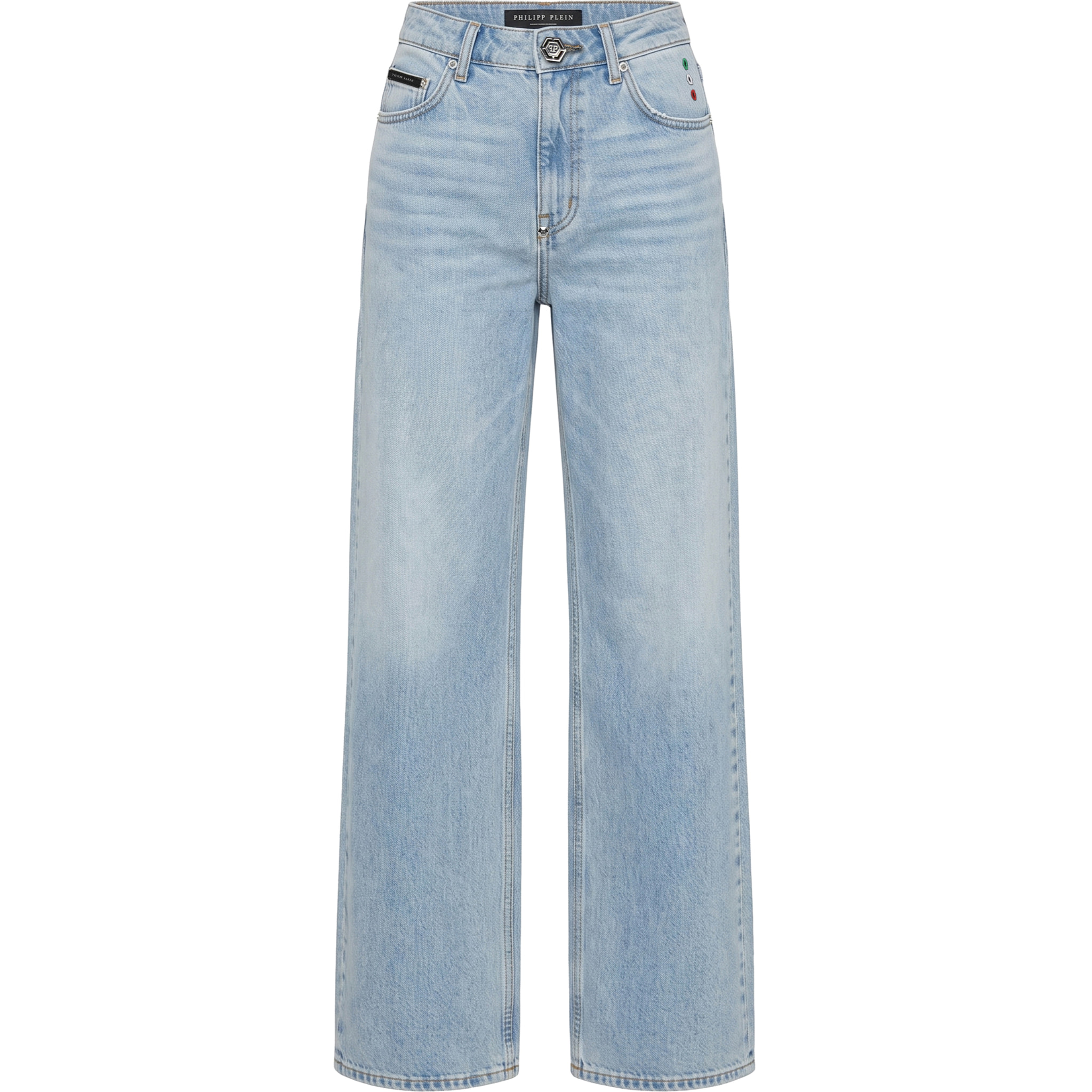 PHILIPP PLEIN Jeans dal taglio skater