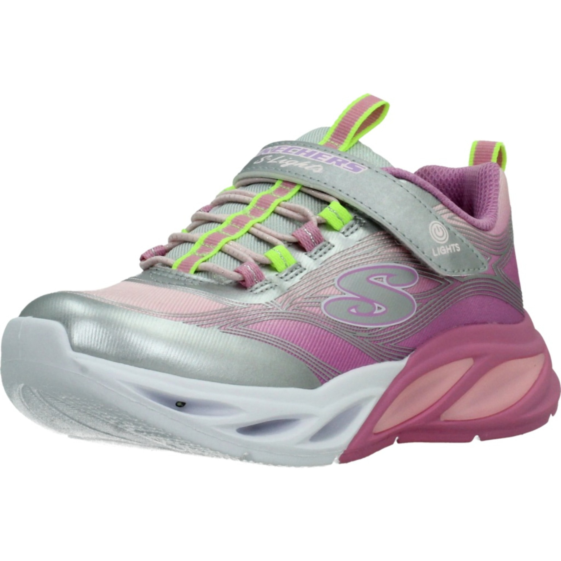 Zapatillas Niña Cosmic Glow Plata