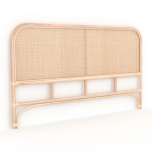 Tête de lit en rotin et cannage 160 cm - Naïra