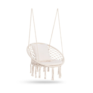 Hamac chaise macrame