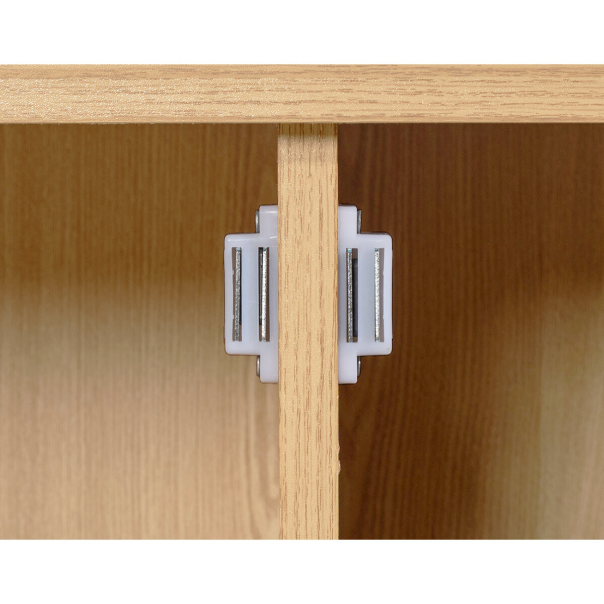 Nagato - buffet bas - cannage et effet bois - 2 portes - 100 cm - Bois / Noir