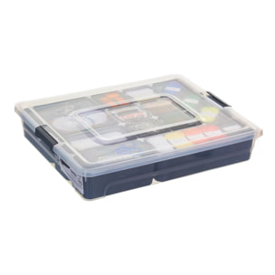 Boîte en plastique compartimentée "Samba" 4,8L