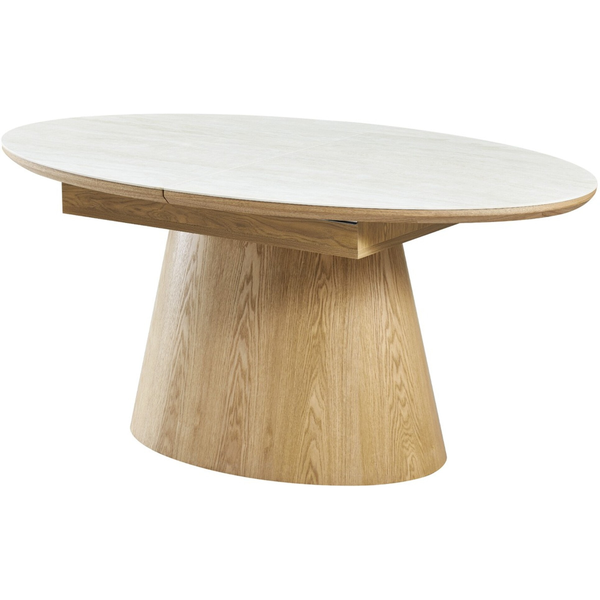Table à manger extensible ovale 6/8 personnes - ORA