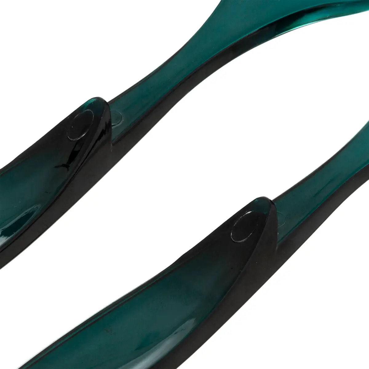 Couverts à salade "Square" bleu pétrole