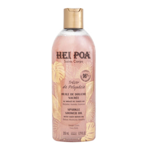 Huile de Douche Nacrée Trésor de Polynésie - Visage & Corps 250 ml