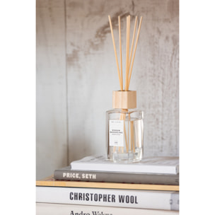 J-Line Bâtonnets parfumés Carré - Window Wanderland - verre - transparent - large