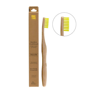 Cepillo de dientes de bambú - Amarillo