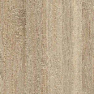 Zapatero alto de 1 puerta con espejo en roble canadian 180x50 cm Roma Roble Canadian