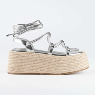 Sandalias de plataforma - Nala- 8 cm