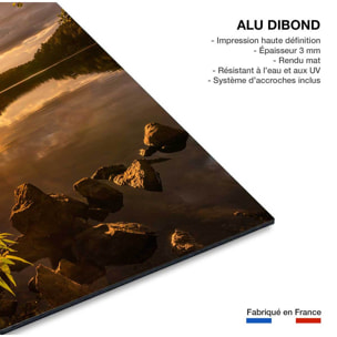 Tableau campagne coin de paradis  Tableau alu Dibond