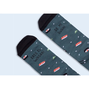 Calcetines "Eres el wasabi de mi sushi"