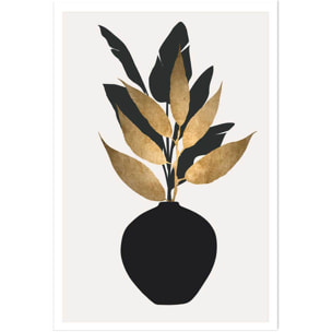 Poster fleurs séchées Affiche seule