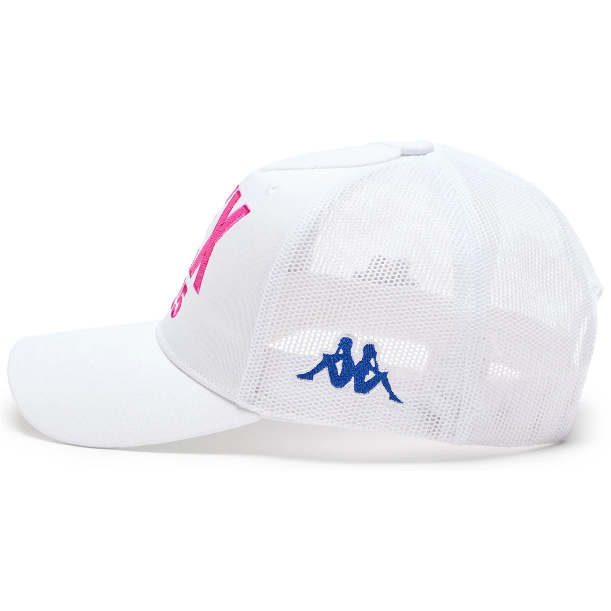 Cappelli Kappa Uomo Donna Truckmesh Mex Bianco
