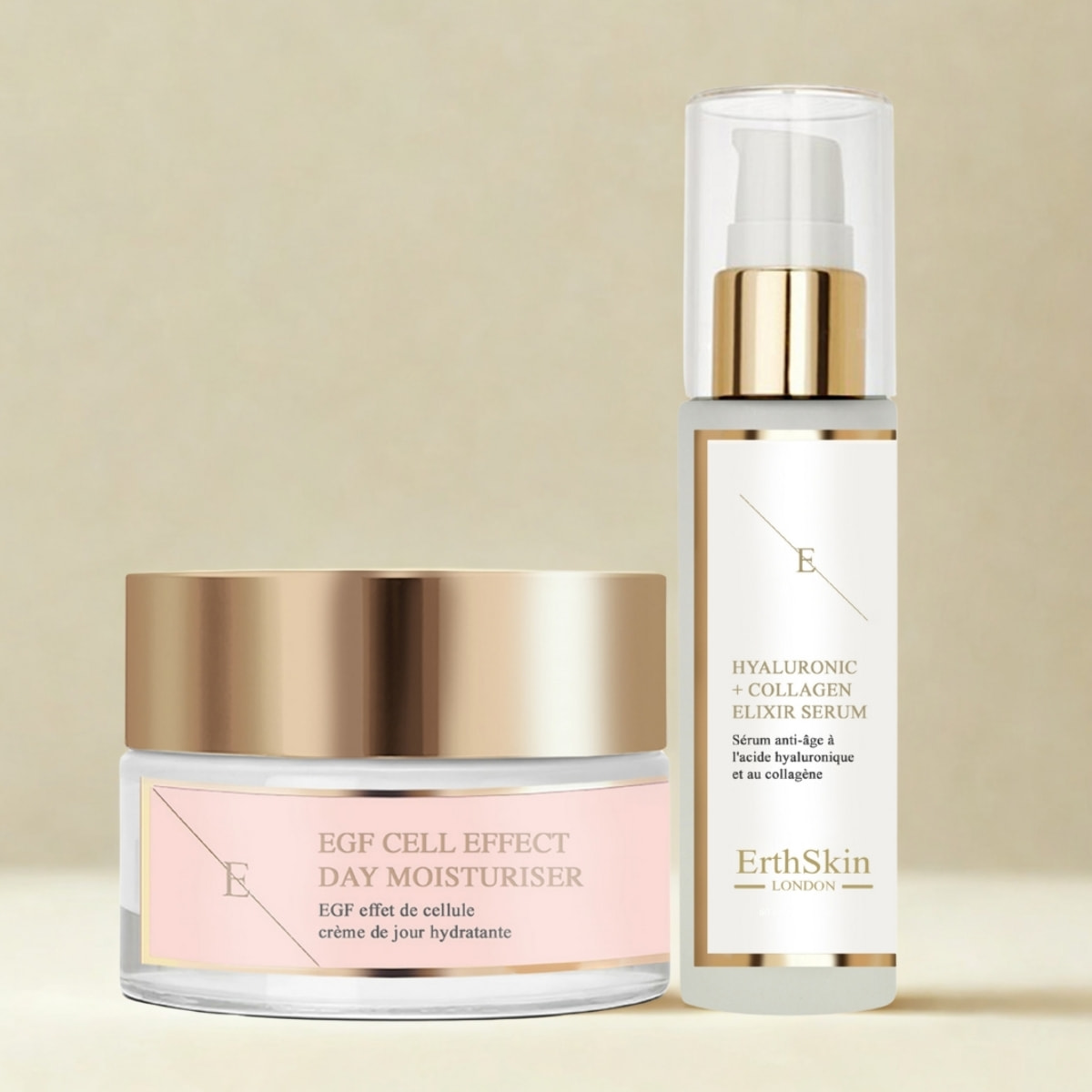 Dúo de suero EGF Day + colágeno