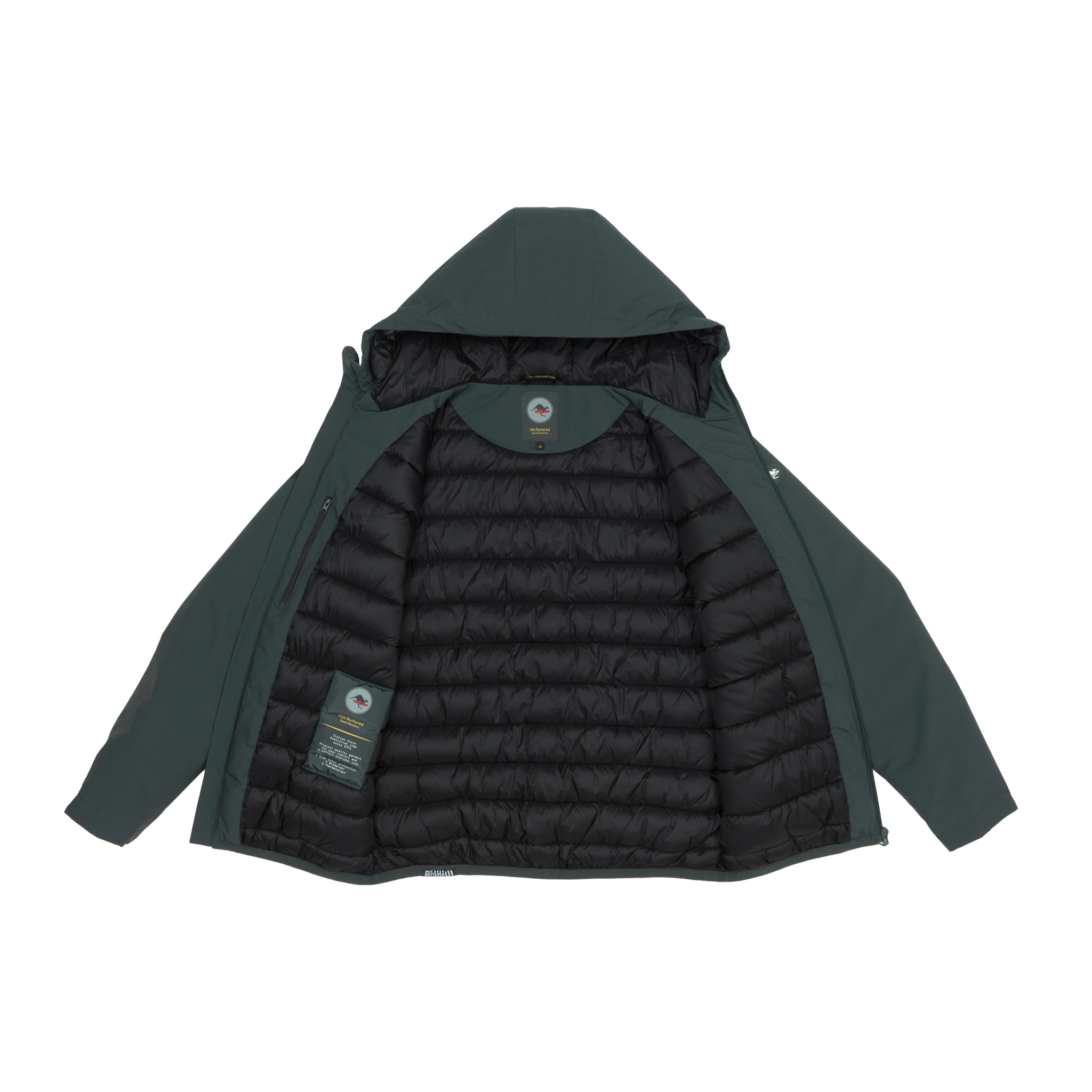 Giacca Hot Buttered termica impermeabile Havelok verde