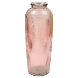Vase Luz rose H72cm