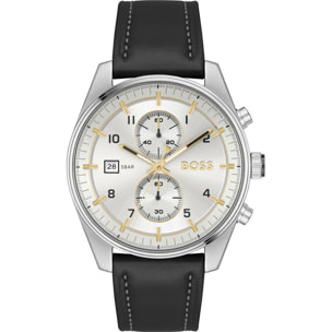 Reloj Boss 1514147 Hombre Analogico Cuarzo con Correa de Cuero