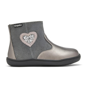 Botines De Niña Barefoot Con Corazón