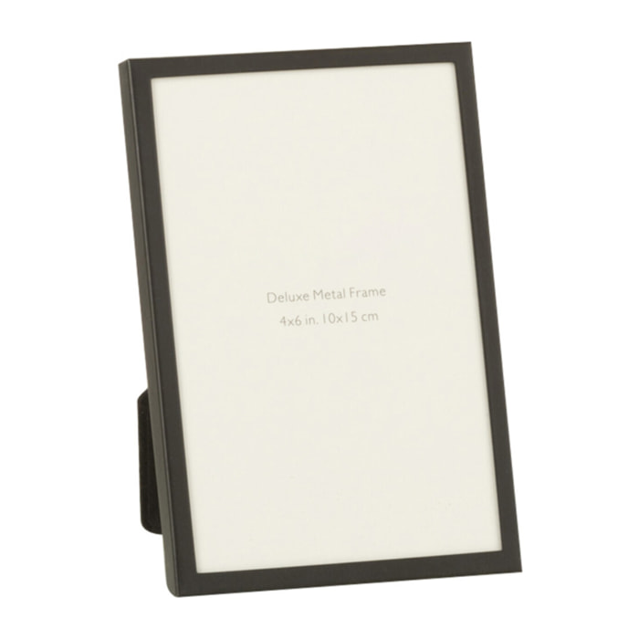 J-Line cadre photo Bordure Fine - métal - noir - small - 2 pcs