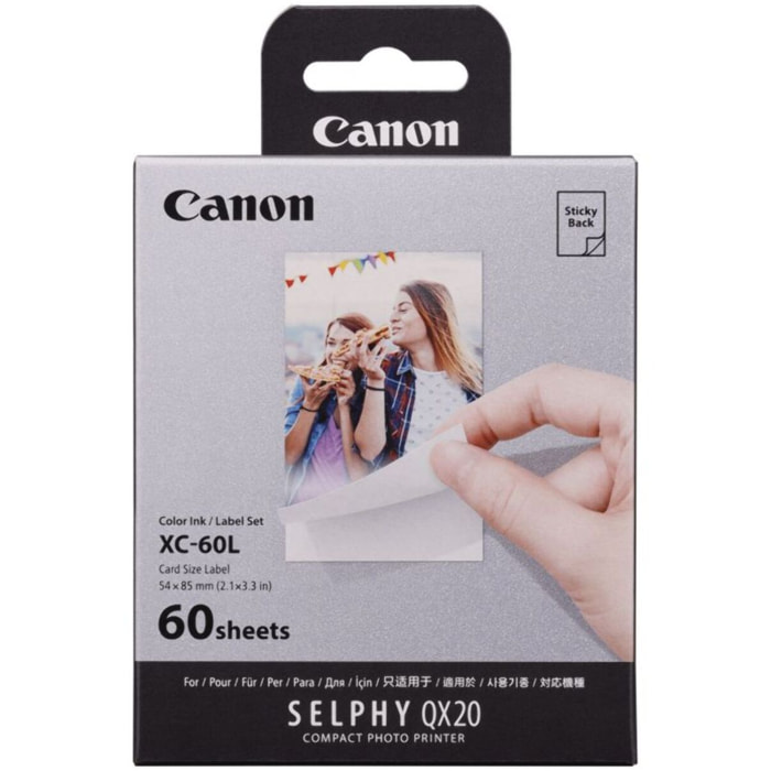 Papier photo instantané CANON XC-60L