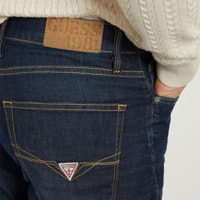 Jeans Angels - coupe slim - coton - bleu denim