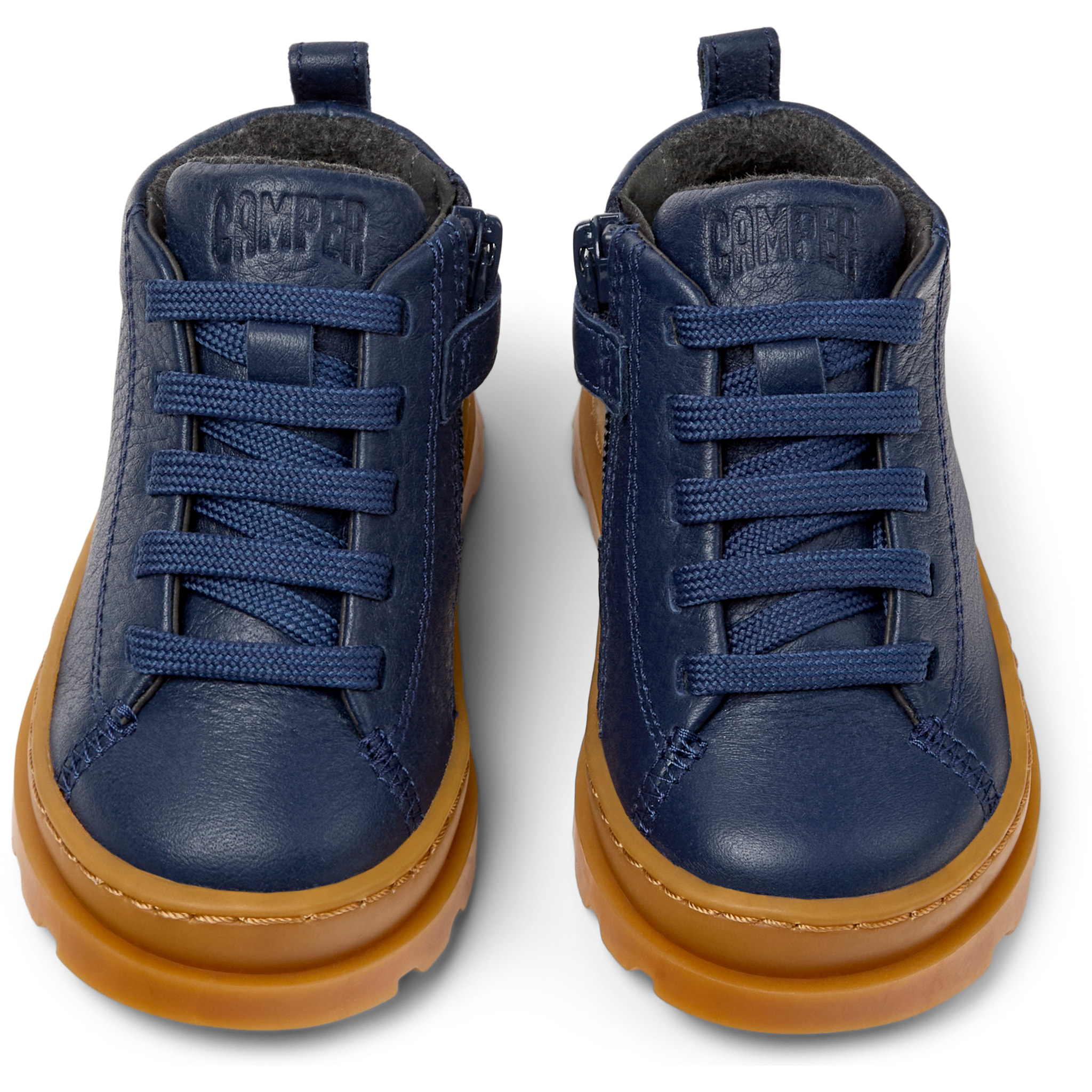 Stivaletti - CAMPER Brutus - Blu - Pelle liscia