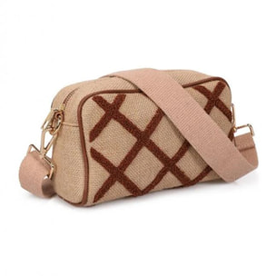 Laura Ashley Bolso para Mujer LENORE-QUILTED-TAN