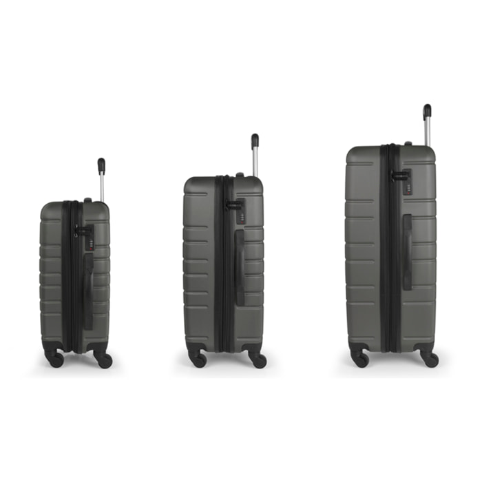 Juego de 3 maletas (cabina, mediana y grande) ZERO