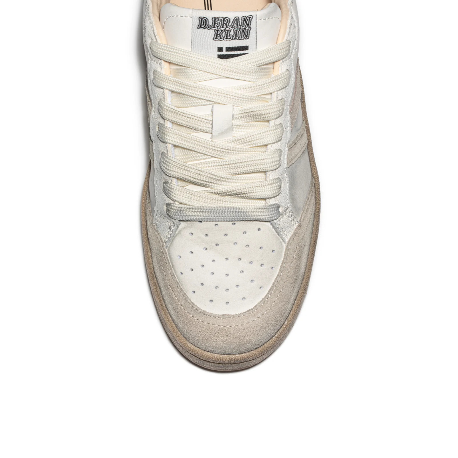 Zapatillas Unisex Play D en Blanco y Gris D.Franklin