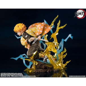 Demon Slayer FiguartsZero Statua Pvc Zenitsu Agatsuma Thunderclap & Flash 15 Cm Bandai