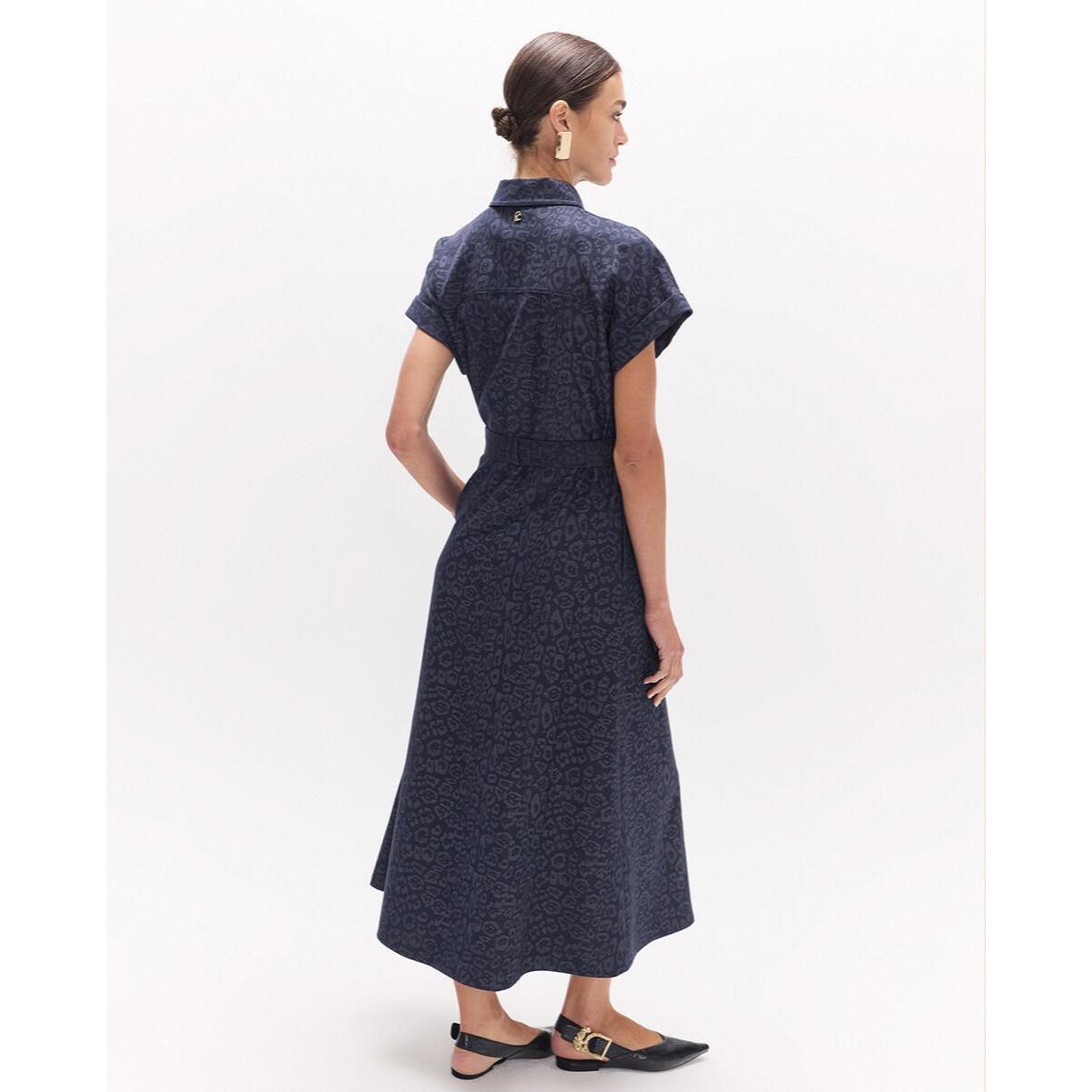 Abito lungo in denim